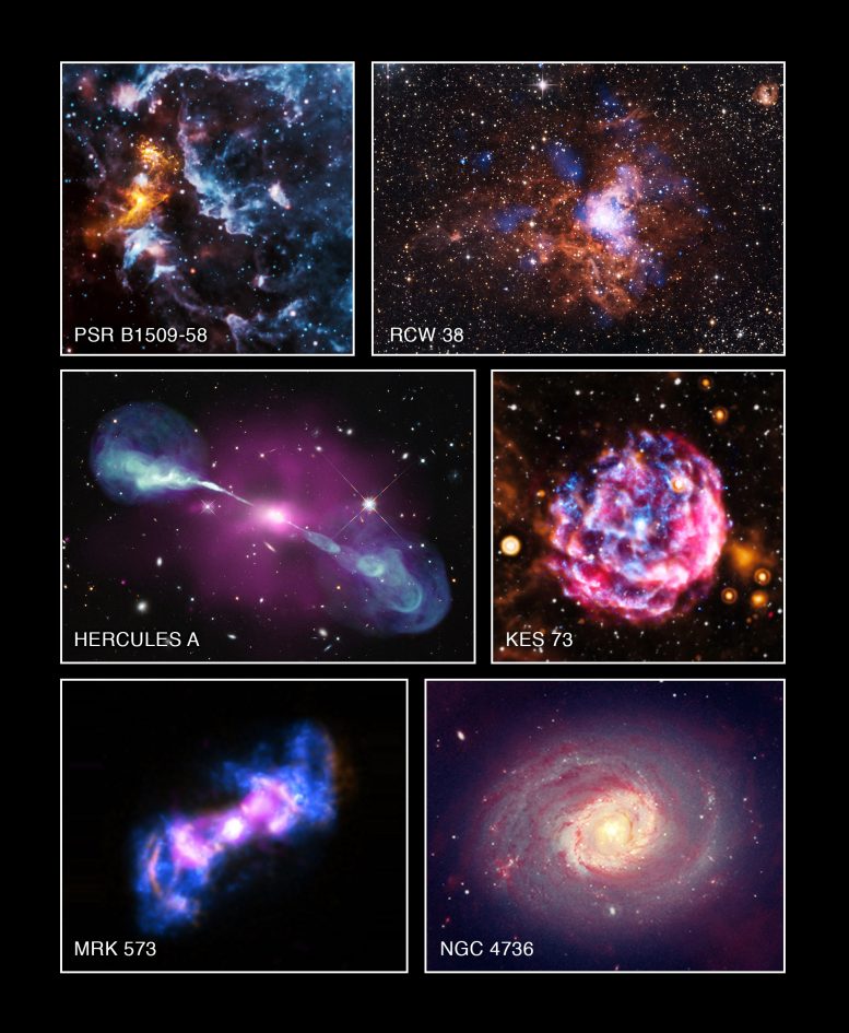 Newly Released Chandra Archive Images