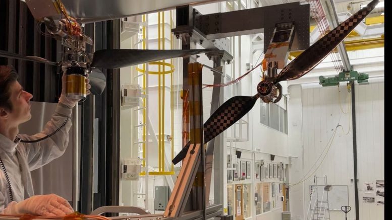 Next Generation Mars Helicopter Rotor Blade
