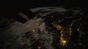 Nighttime View of Southern Europe From ISS