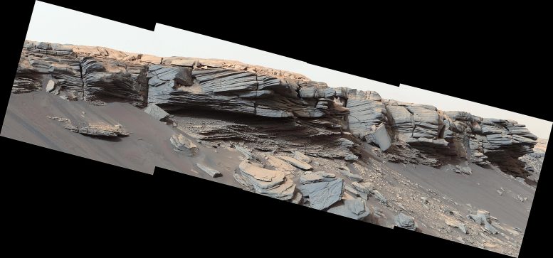 Nodules Pediment Slope Mars