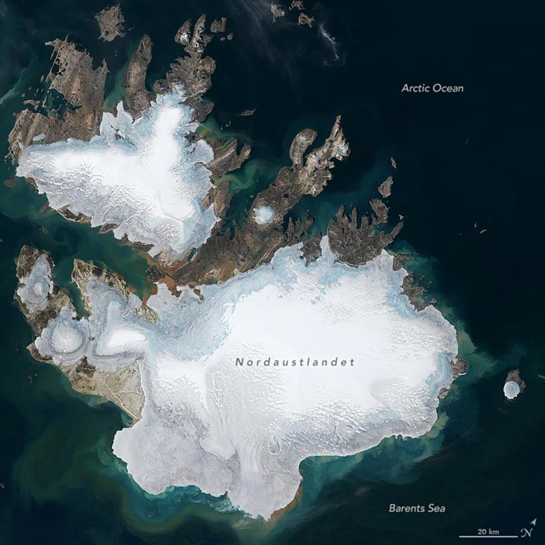 Nordaustlandet Annotated