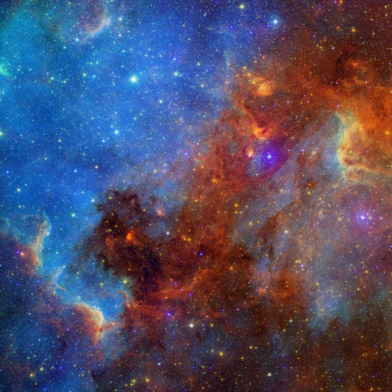 North America Nebula in Different Lights
