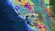Northern CA Wildfire Burn Severity Probability Map
