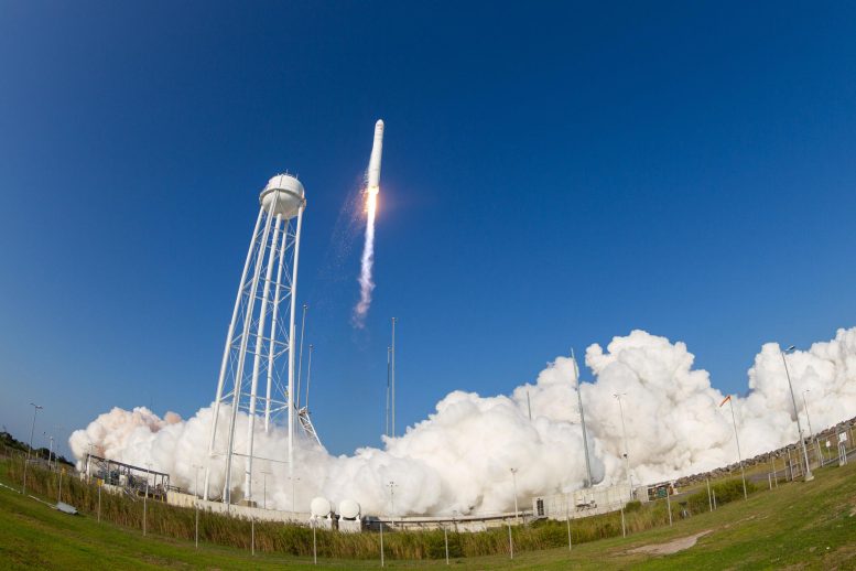Northrop Grumman Antares Rocket Cygnus Launch August 2021