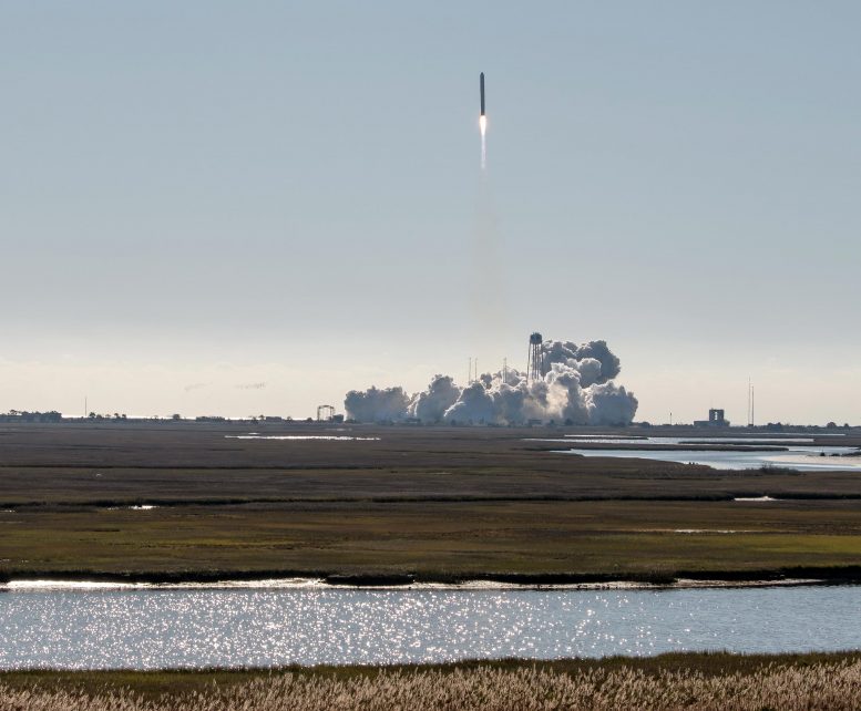 Northrop Grumman Antares Rocket with Cygnus Spacecraft Copy