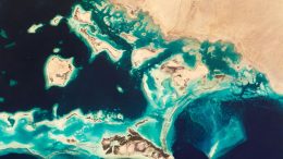 Northwest Coastline of Saudi Arabia From ISS
