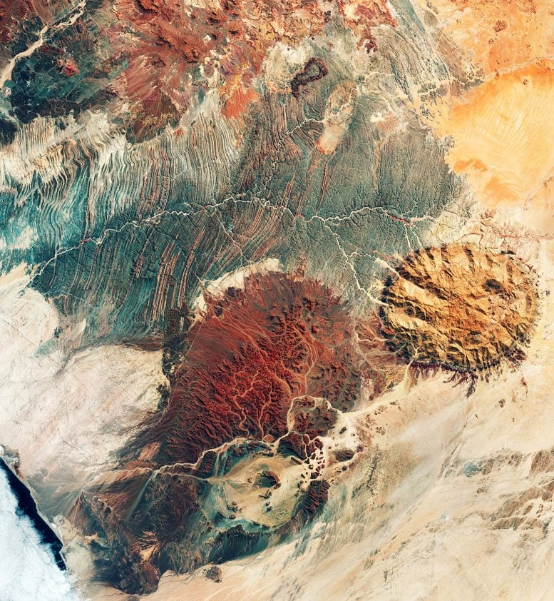 Northwest Namibia From Space