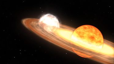Nova Explosion Red Giant White Dwarf