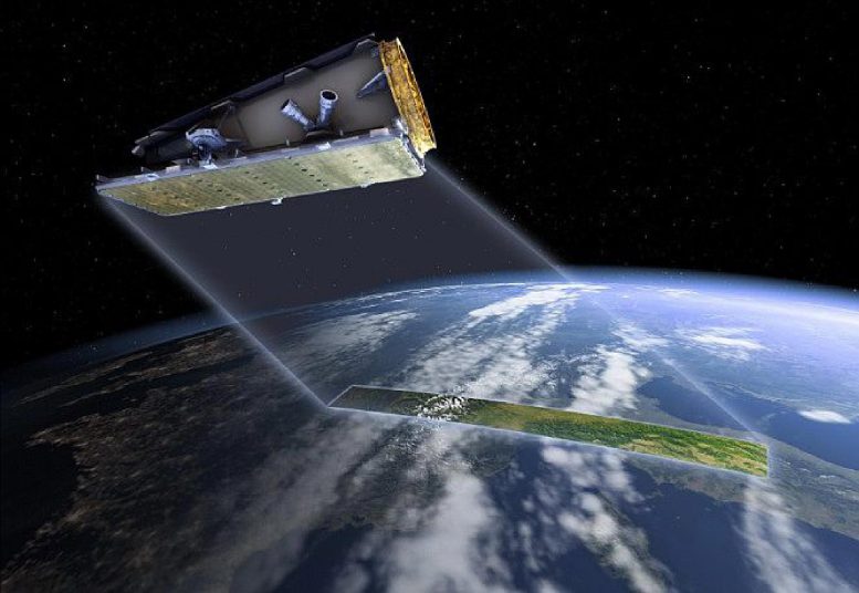 NovaSAR Radar Platform in Orbit