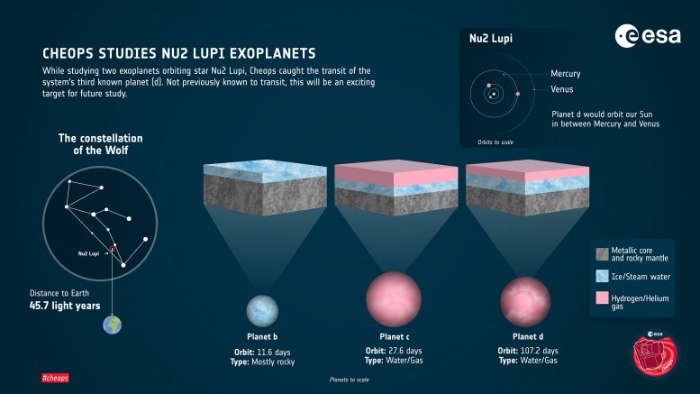 Nu2 Lupi Planetary System Infographic