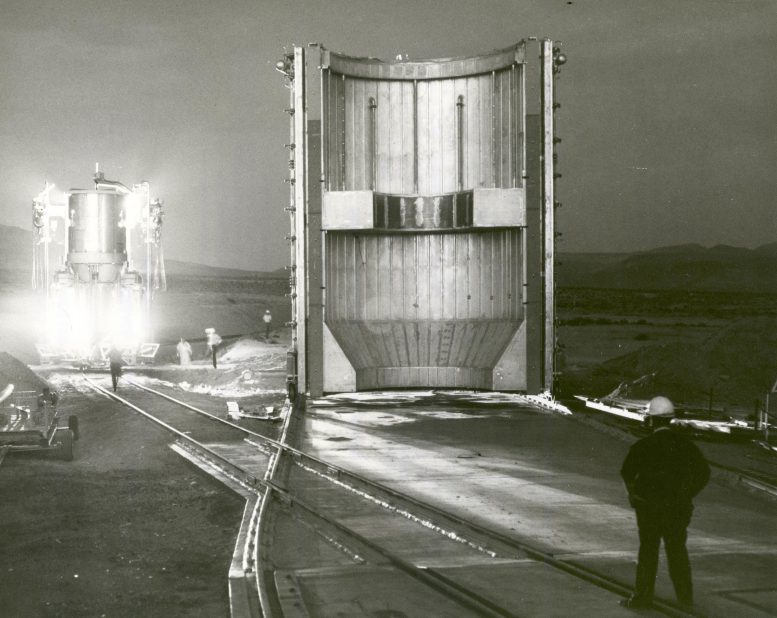 Nuclear Rocket Engine Jackass Flats, Nevada