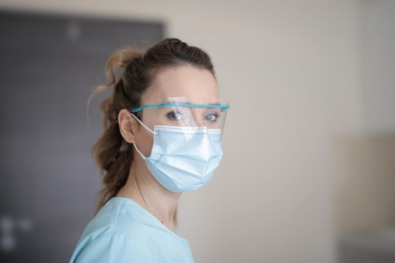 Nurse Face Mask Eye Shield