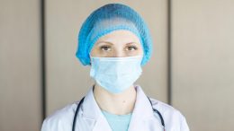 Nurse Wearing Face Mask
