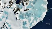 OLI Antarctic Peninsula November 2020 Annotated