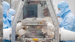 OSIRIS-REx Sample Canister Lid Removed