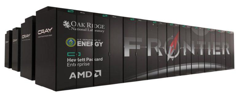 Oak Ridgle Frontier Supercomputer