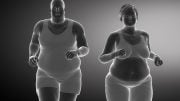 Obesity Body Fat Man Woman