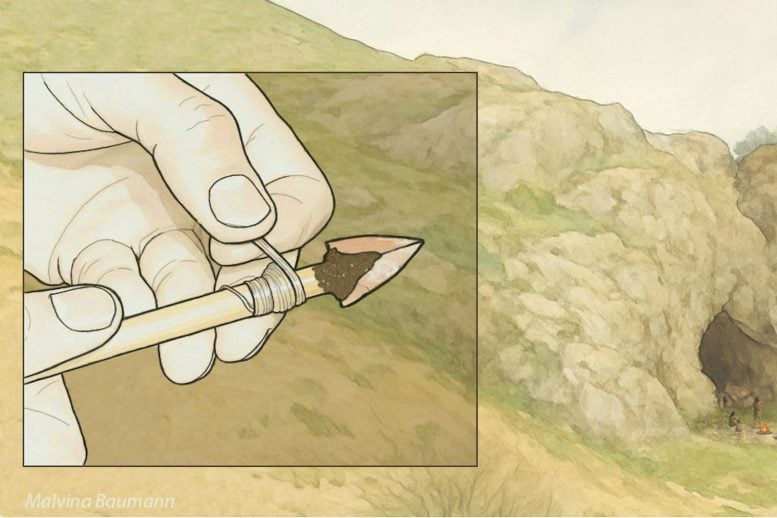 Obi Rakhmat Micro Point Hafting Scene