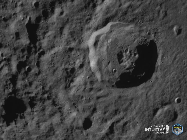 Odysseus Terrain Relative Navigation Camera Captures the Bel’kovich K Crater