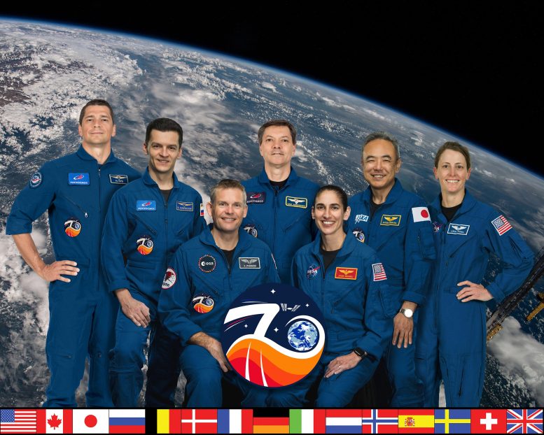 Official Expedition 70 Crew Portrait