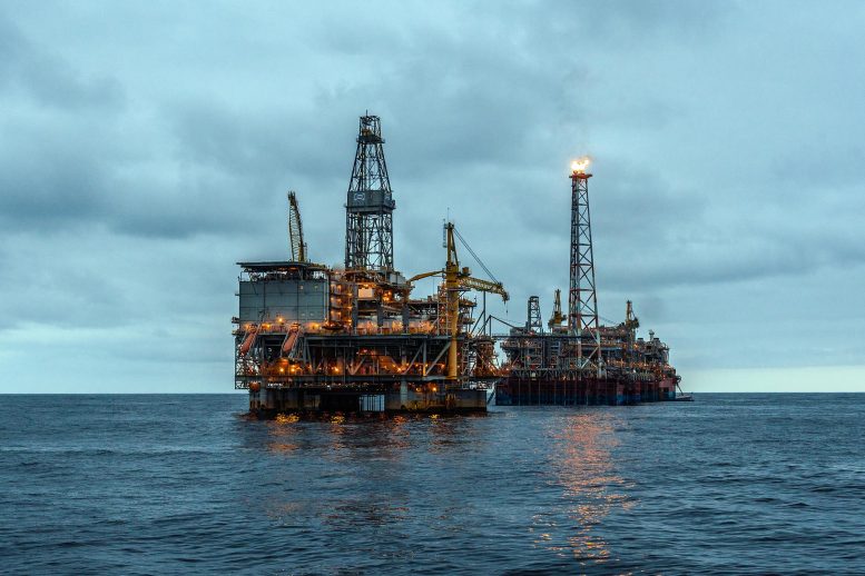 Offshore Oil Rig Platform