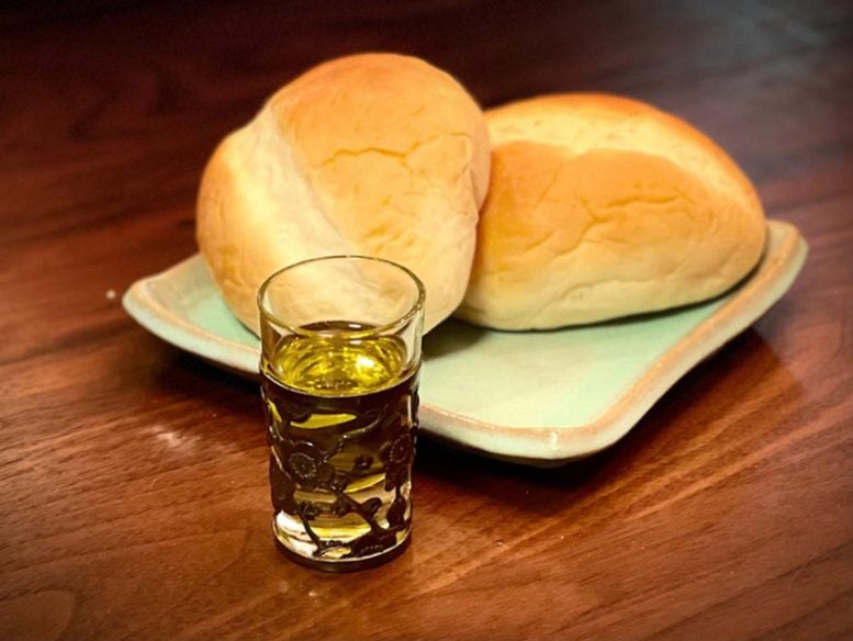 Olive Oil With Bread