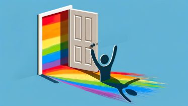 Opening Door Coming Out Gay