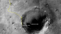 Opportunity's Final Traverse Map