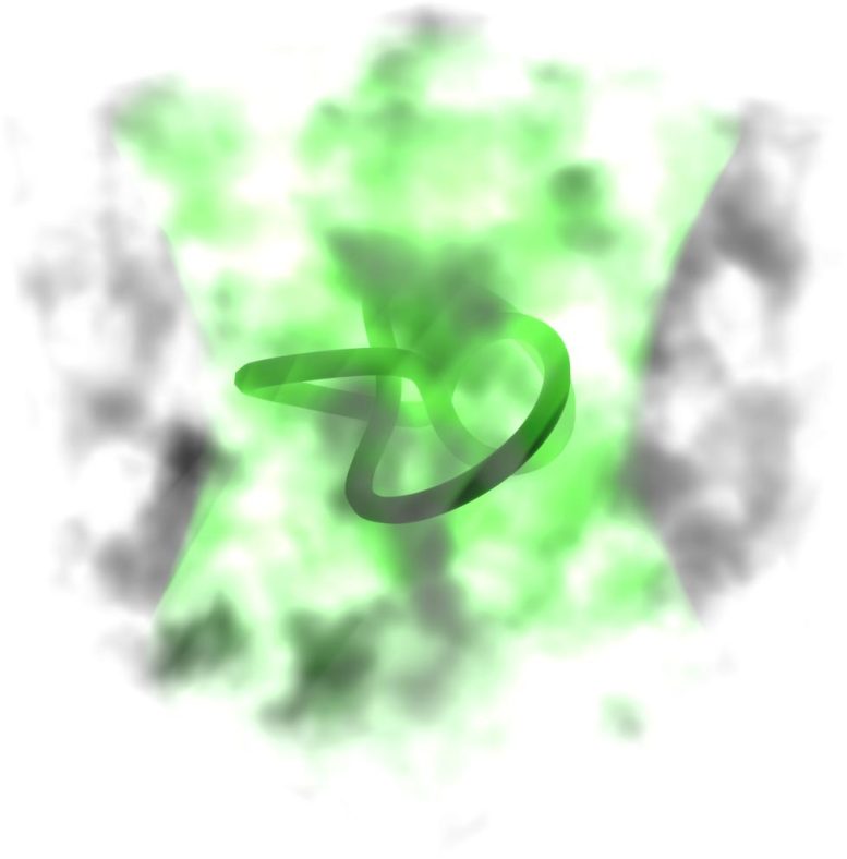 Optical Knot Graphic