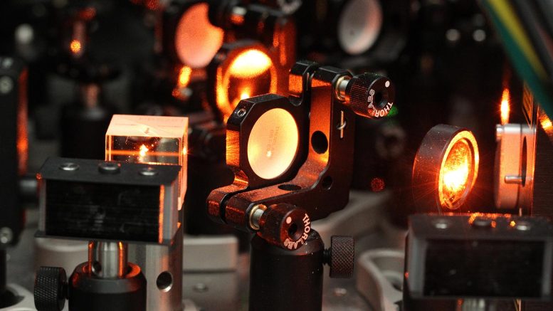 Optics Technique To Correct Errors in a Quantum Computer