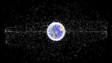 Orbital Space Debris Simulation