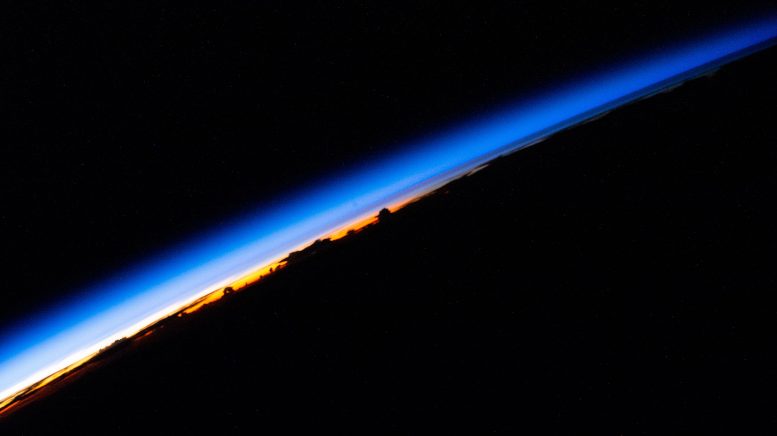 Orbital Sunrise From Space Station