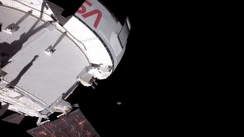 “Exceeding Expectations” – Pesawat ruang angkasa Orion melakukan inspeksi pertamanya