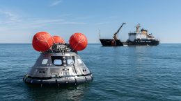 Orion Crew Module Uprighting System Testing