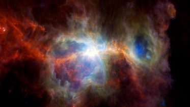 Orion Nebula in Infrared