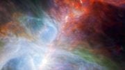 Orion nebula highlights fledging stars hidden in the gas and clouds