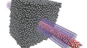 Osmotic Transport of Water Through a Transmembrane Boron Nitride Nanotube