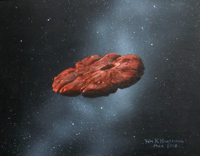 ‘Oumuamua Painting