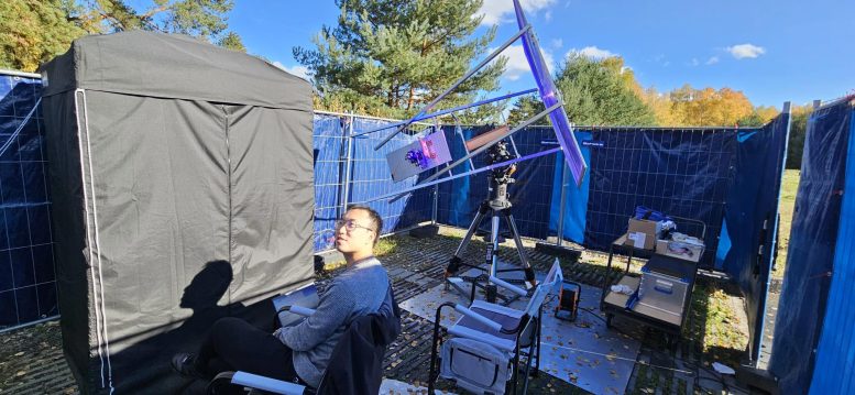 Outdoor Experiment Sunlight Concentration Module