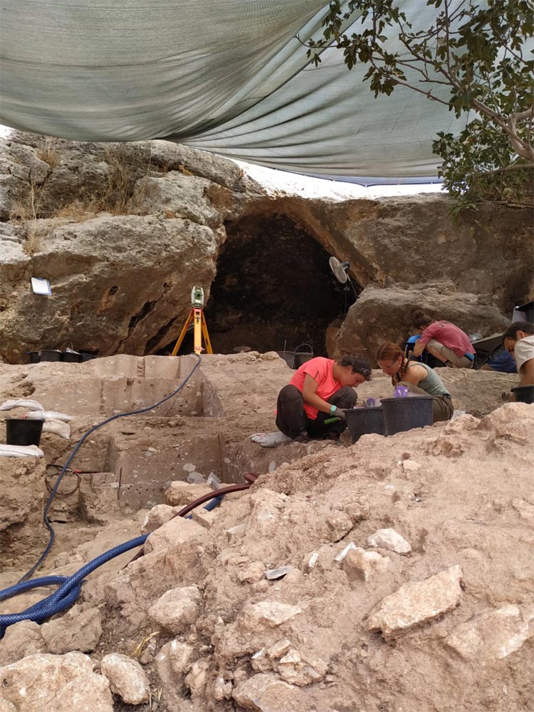 Outside of Tinshemet Cave