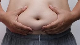 Overweight Man Fat Belly