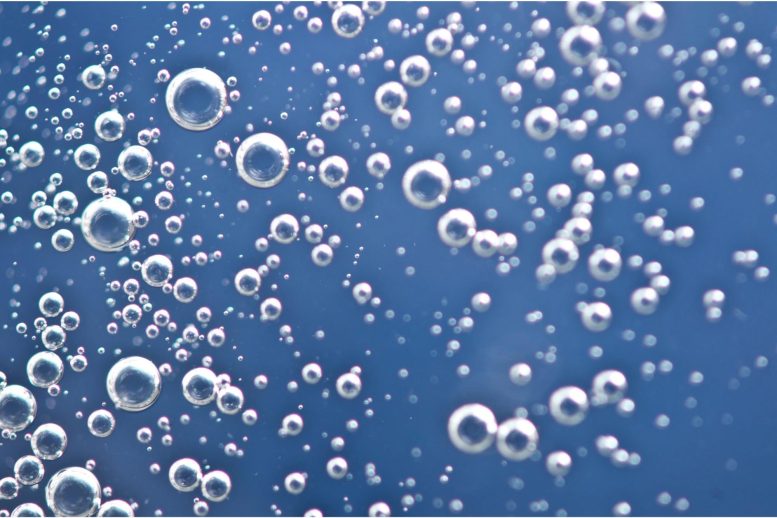 Oxygen Bubbles Water