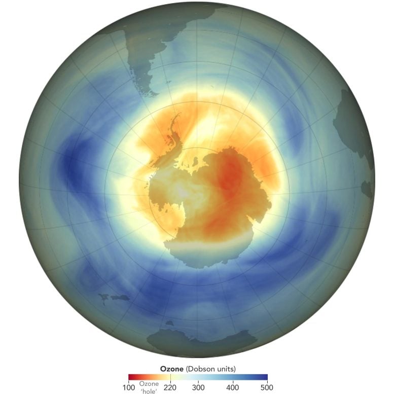This Year’s Antarctic Ozone Hole Was Shockingly Small