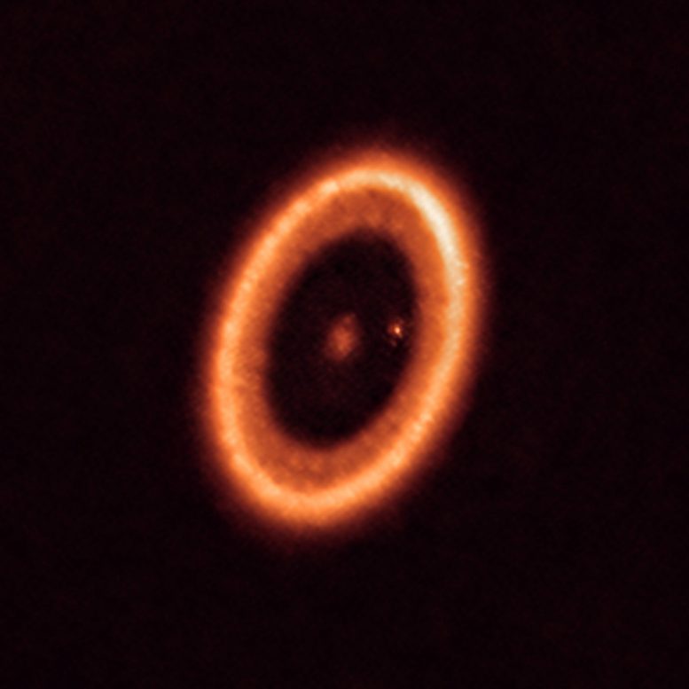 PDS 70 System As Seen With ALMA