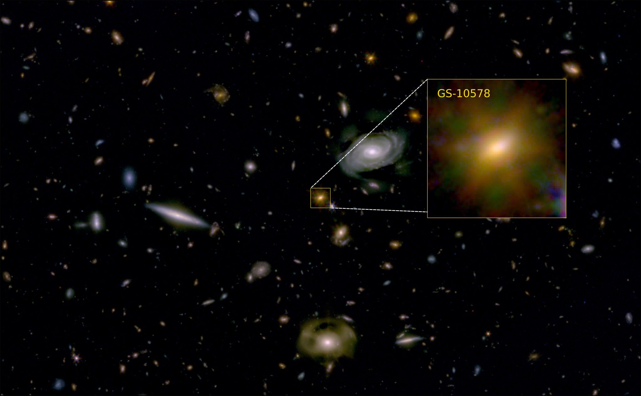 b Space Telescope Reveals a “Galaxy Killer” Black Hole