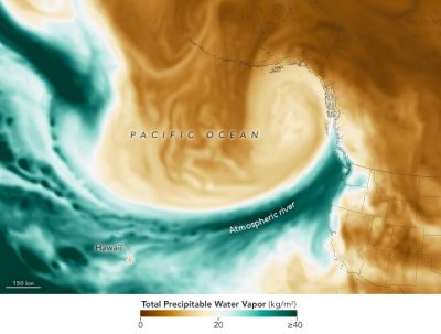 Unprecedented Atmospheric River Soaks the Pacific Northwest