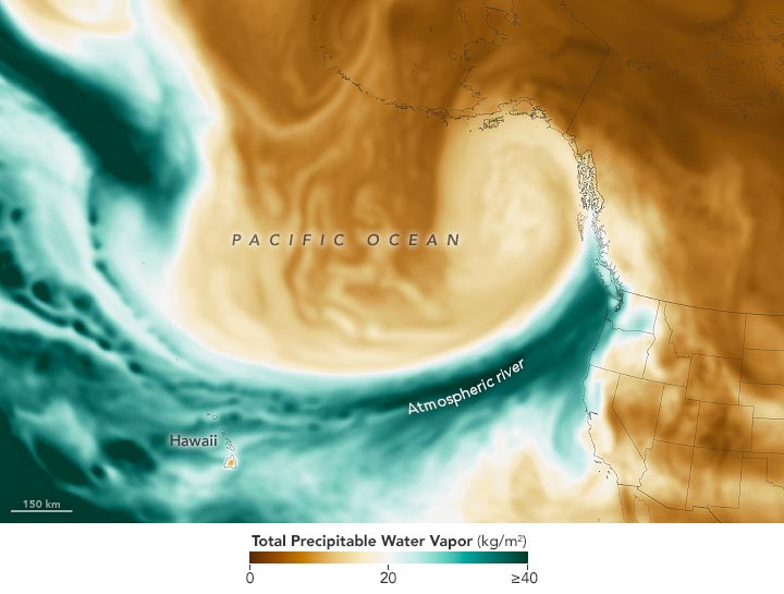 Pacific Northwest Atmospheric River December 2023 Annotated