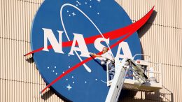 Painting NASA Meatball Logo