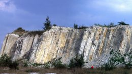 Panorama View of Limestone Quarry at Hasselberg / Salzgitter-Salder