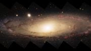 Panorama of Spiral Galaxy M31